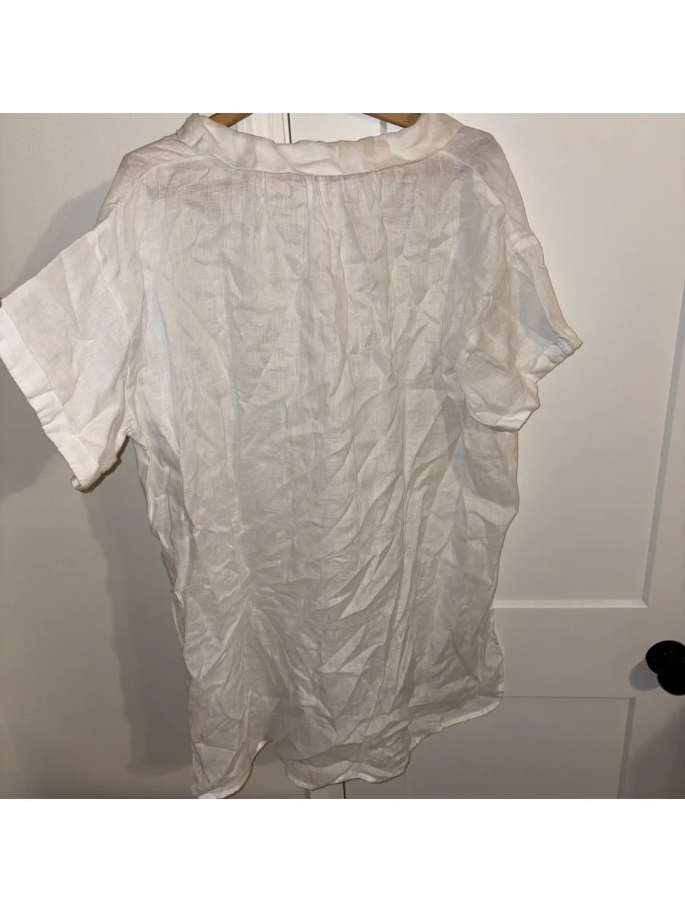 Free People x CP Shades $240 100% Linen Tunic Woman’s Medium Oversized Pullover